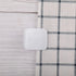 Self Adhesive Clips, Wall Clips, Shower Curtain Clips, Photo Clips for Paper Flag Hanger, 12 Pieces, White