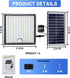 ReinHoo 23ft Cable,5 IP65,126 Solar Shed Light,Solor Outside Light with Motion Modes,Solar Flood Lights Outdoor