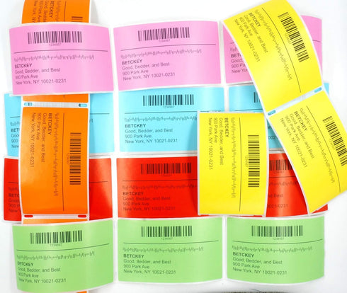 DK-2205 (2.4 100 [1 BETCKEY - Continuous Length Labels Replacement for Brother in x ft), Compatible with Brother QL