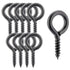 Wright Products 10-Pack Screw Eye, 2.63 inch x .31 inch, Heavy-Duty Weather Resistant for Indoor Outdoor Use, DIY
