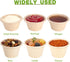 Gere Disposable Testing Cup Bowls, 100 Pack, 2 oz Natural Biodegradable Souffle and Measuring Cups