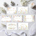KOPOOEOE 100 Sets Wildflower Thank You Cards with Kraft Envelopes Sticker Watercolor Floral Blank Greeting Cards