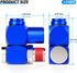TAILONZ PNEUMATIC Blue 1/4 Inch Air Tool Swivel Fitting 360 Degree Swivel Air Hose Connector Industrial Swivel Portable Air Tool Adapter Pack of 1 by TAILONZ PNEUMATIC
