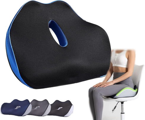 ronsalo 2025 Orthopedic Seat Cushion - Ergonomic Memory Foam Seat Cushion for Car,