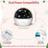 Christmas Projector Night Light Indoor, Snowflake NightLight for Room Decor, Kids Star Projector Night Light