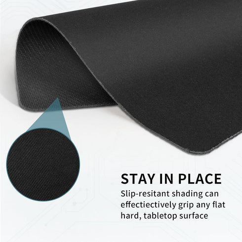 Tongyanat 3 Pack 9 7 Mouse Pad, Ultra-Smooth Gaming Mousepad, Non-Slip Rubber Base, Waterproof Mousepads Bulk Wireless