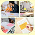 Tecmisse 1800 3x5 Inches 6 (1800) PCS Ruled Index Cards, Colorful Index Cards, Heavy Colored Note Cards, Study Cards