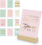 Eccolo Inspirational Cards Set with Wooden Display Stand - 12 Boxed Daily Words Encouragement Cards for Self-Love and