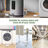 METAK Water Leak Detector Sensor Alarm: Home Water Flooding Monitor Smart Sink Overflow Monitoring Adjustable Wet