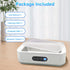 AIJIAXING 48kHz 22oz 304 Ultrasonic Cleaner, Ultrasonic Jewelry Cleaner Machine, Jewelry Cleaner with Stainless Steel