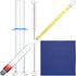 Hydrometer Alcohol Meter Test Kit with Glass Cylinder, Brush, Dust Cloth for 0-200 Proof Distilling Moonshine