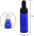 22 PCS 5ml Blue Small Dropper Bottles - Essential Oil Glass Bottle with Glass Eye Dropper