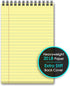 iScholar 6" 9", 140 (69120) iQ+ Premium Writing Pad, Canary, x Sheets, Double-Wire