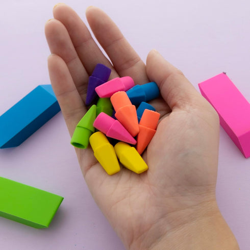 BAZIC Eraser Sets Neon Eraser (2234)