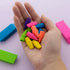 BAZIC Eraser Sets Neon Eraser (2234)