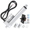 12V Linear Actuator, High Speed 14mm/s, 220lb/1000N Electric Actuator, 6 inch, IP54 Waterproof with Switch.