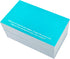 RXBC2011 2x3.5 Inches Pack 100 Hey Babe Card Thank You for supporting small business cards of Teal