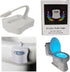 INTSUPERMAI 8 8 Toilet Night Light Color Motion Sensor LED Toilet Bowl Lights Inside Toilet Light Color Changing Smart