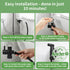 KescherAb Handheld Toilet Bidet Sprayer for Toilet, Adjustable Water Pressure Control with Complete Bidet Spray Hoses