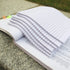 Large Sticky Notes, White Color, 6x8 inches, 6 Pads, 50 Sheets per Pad, Lined Self-Stick Note Pads
