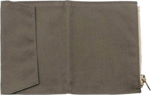 Canvas Zipper Pocket Insert Pouch Refill for TN Travelers Notebook Accessories - Paper Card Holder Storage Bag