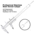 NORTOOLS Professional Vernier Caliper, Stainless Steel for Inside, Outside, Depth and Step Measurements, 6 Inch