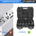 OTLOOMTBT 16PCS 1/2 Set, Sets, 5 In Drive Thicker Impact Socket High Durability Industrial Grade Deep Metric Sizes