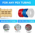 (Pack of 25) 1/2 x 1/2 Inch PEX Female Sweat Adapter, Brass Copper PEX Fitting Adapters, Stress Corrosion Cracking