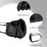 4Pcs Men Cooking and Haircut Beard Covers - Adjustable Polyester Beard Bib for Catering, Grooming, Salon Use, Reusable