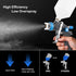 1.4/1.7/2.0//2.5 mm Nozzles HVLP Spray Gun Kits Gravity Feed Air Paint Gun with Spray Paint Gun Automotive with Air