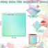 Zonon 24 Pieces Inspirational Sticky Notes 3 x 3 Inch Motivational Fun Notepads Positive Gifts for Teacher Nurse Coworkers Work Studying Supplies (Watercolor Style)