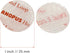 CANOPUS Double Sided Hook and Loop Tape, Heavy Duty Reclosable Fastener, 16-PCs 1 in Diameter Circle Pack