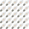 25 Pack C9 LED Replacement Bulbs for Christmas Outdoor String Lights, E17 Base, 2200K Commercial Grade Holiday
