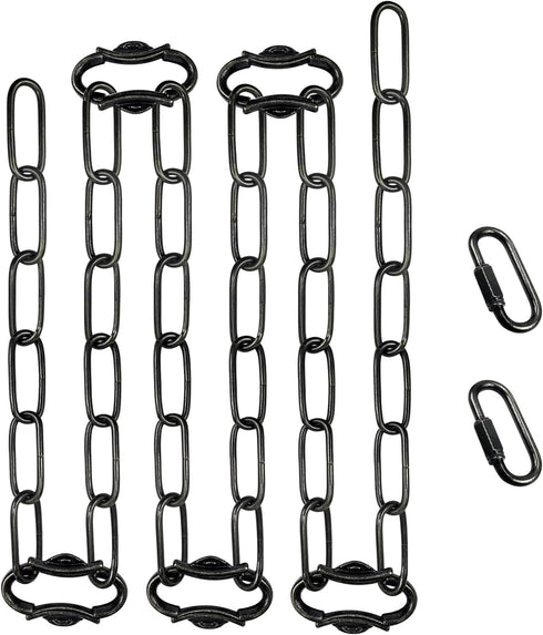 Amadget 6 Ft Lighting Chain with Connection Locks for Hanging Lamp, Chandelier, Pendant,