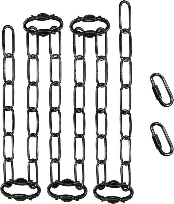 Amadget 6 Ft Lighting Chain with Connection Locks for Hanging Lamp, Chandelier, Pendant,