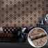 Y9839 Damask Peel and Stick Wallpaper, 17.7" x 9.8ft, Removable Contact Paper for Furniture, Shelf Liner