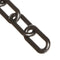 Mr. Chain Plastic Barrier Chain - Black, 1-Inch Link Diameter, 50-Foot Length