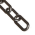 Mr. Chain Plastic Barrier Chain - Black, 1-Inch Link Diameter, 50-Foot Length