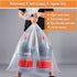 4 Pack Large Clear Plastic Storage Bags, 40" x 60", Moistureproof and Dustproof for Luggage and Furniture