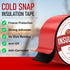 Redford Supply Co. 2 Inch Pipe Insulation Tape, Weather Resistant Water Pipe Wrap