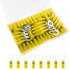 50 PCS Heat Shrink Wire Connectors, 12-10 AWG Ring Terminals Waterproof, 3/8" Stud(M10) Wire Terminals for Marine