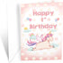 Prime Greetings First (1st) Birthday Card - Eco-Friendly, Made in America, Thick Card Stock with Premium Envelope 5in x