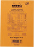 Rhodia Notepad, No16 A5, Plain, Orange