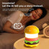 Dimmable 8 Cuifati Hamburger Night Light, Stepless BT Speaker with Soothing Sounds, White Noise Machine for Bedroom