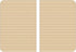 Rite in the Rain Weatherproof Mini-Stapled Notebook - 3 1/4" x 4 5/8", Tan Cover, Universal Pattern, 3 Pack (No.