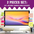 Office Desk Accessories 2pcs Monitor Memo Board Computer Message Board Office Supplies for Women Men Computer Sticky Note Holder Home Office Accessories Desktop Message Office Decor by MDOZQ