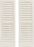 Shed Shutters Louvered 9" W x 22" H for Sheds, Playhouses, and