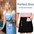 YeeCASE Server Book, Painted Server Books for Waitress, Durable Leather Waitess Book with Zipper Pocket,Server Manual