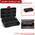 1/4" Set, 29 Set, 4-15mm, 12 EMENTOL Drive Impact Socket Pieces Deep & Shallow Socket Metric Point CR-V, Includes Drill