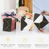 Black 5x7 Envelopes 50 Pcs, Goefun A7 V-Flap Envelopes with Gold Border for Baby Shower, Graduation, Announcements
